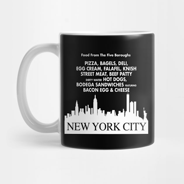 Food From The Five Boroughs by PopCultureShirts